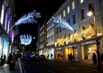 Recorrido nocturno por las luces de Navidad de Londres