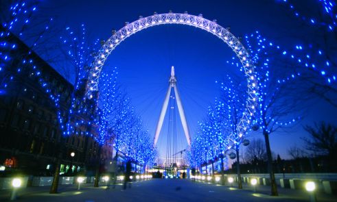 Atracciones abiertas en Londres durante la Navidad