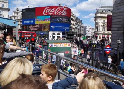 Hop-on Hop-off London Bus Tour a Piccadilly Circus