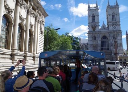 Hop-on Hop-off London Bus Tour a la Abadía de Westeminster