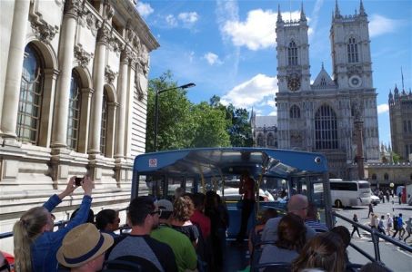 Hop-on Hop-off London Bus Tour a la Abadía de Westeminster