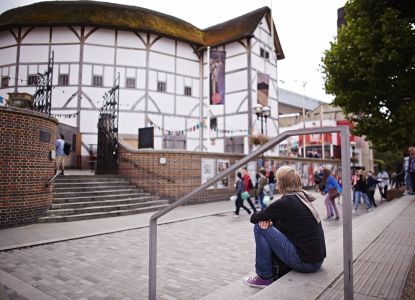 Entrada al Globe Theatre