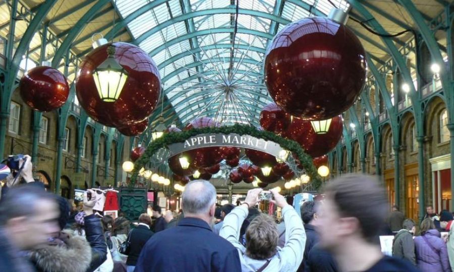 Mercadillo navideño de Covent Garden