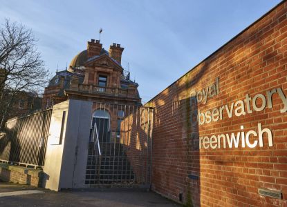 Entrada al Real Observatorio de Greenwich